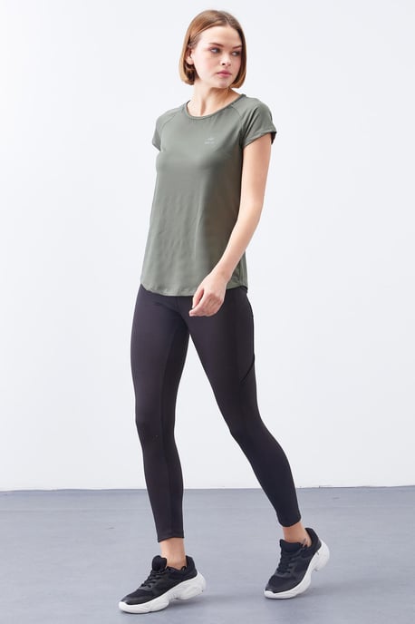 Damen Kurzarm T-Shirt mit Rundhalsausschnitt - Image 6