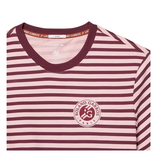 Lacoste - "Roland Garros Edition" T-Shirt für Herren/Damen Unisex, Tennis, Regulär (Pink) - Image 2