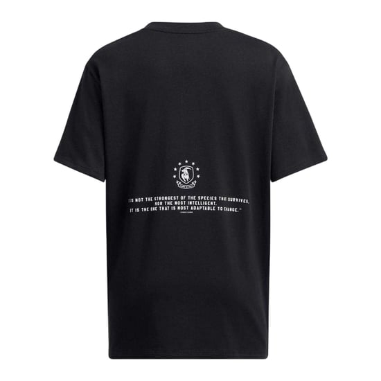 Under Armour - "Project Rock" T-Shirt für Damen, lose Passform (Schwarz) - Image 2
