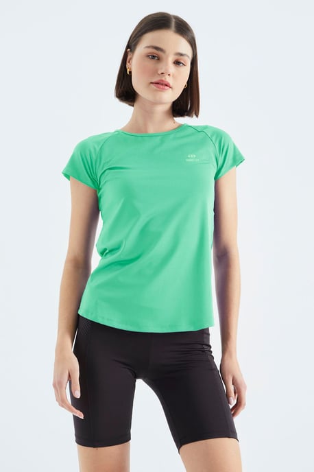 Damen T-Shirt mit kurzem Arm und Rundhalsausschnitt - Image 2