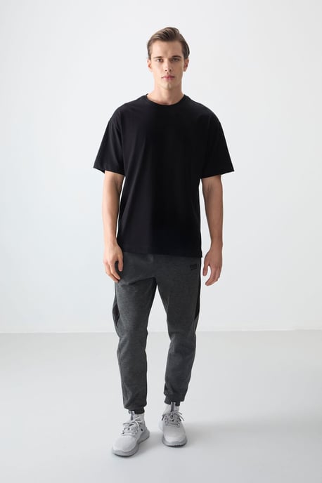 Übergroßes Baumwoll-Crewneck-T-Shirt - Image 3