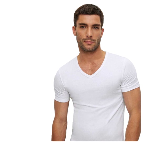 Boss - T-Shirt für Herren, Schmal (2er-Pack) (Weiß) - Image 3