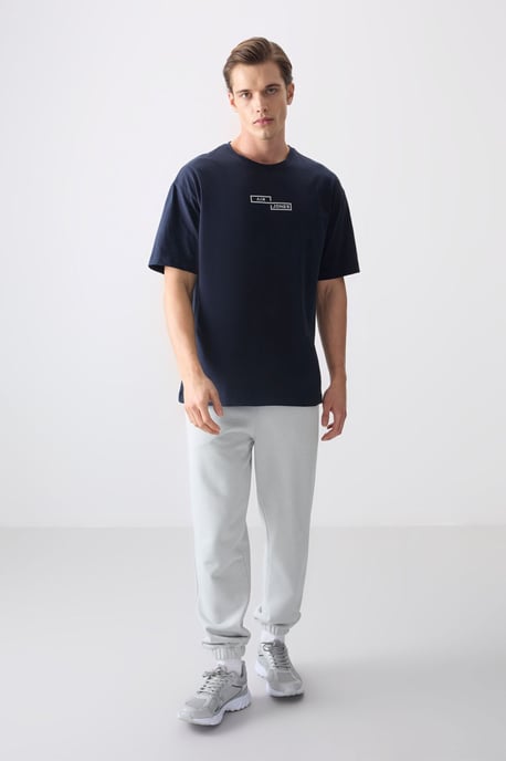 Übergröße Baumwoll-Printed T-Shirt - Image 4