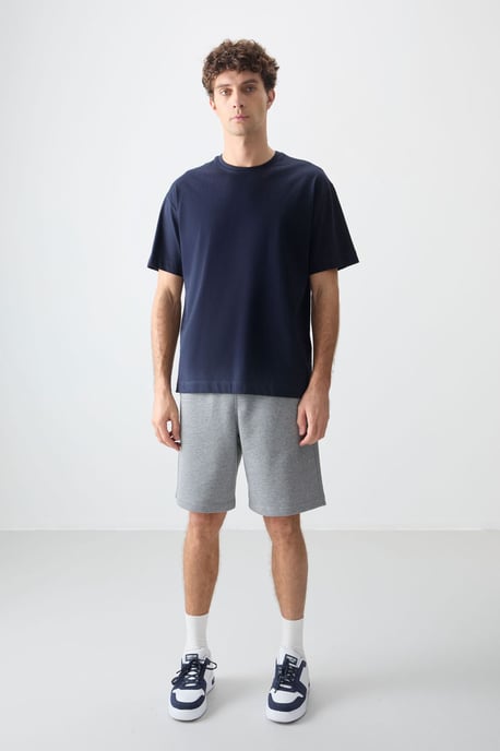 Übergroßes Baumwoll-Crewneck-T-Shirt - Image 3