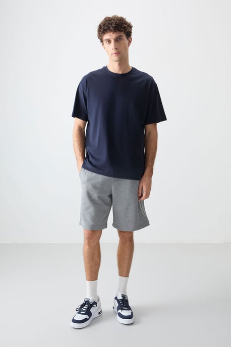 Übergroßes Baumwoll-Crewneck-T-Shirt - Image 5