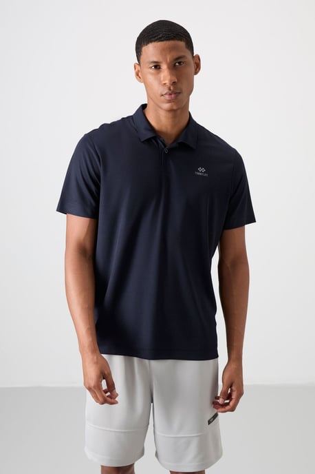 Herren Poloshirt mit Logo-Stickerei - Image 4
