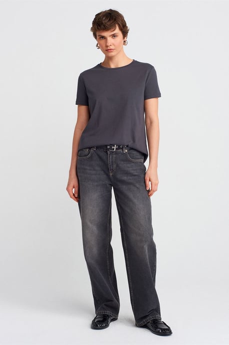 Damen Baumwoll Rundhals T-Shirt - Image 3