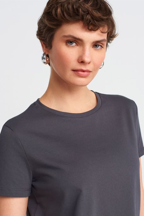 Damen Baumwoll Rundhals T-Shirt - Image 4
