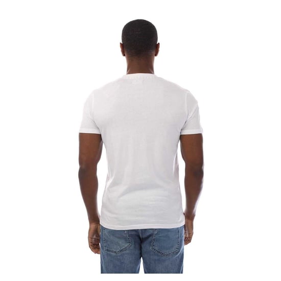 Aquascutum - "London" T-Shirt für Herren, Rundhalsausschnitt (Weiß/Schwarz) - Image 2