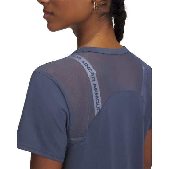Under Armour - "Elite Vanish" T-Shirt für Damen (Grau) - Image 3