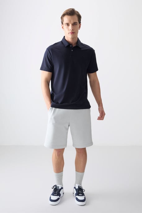 Oversized Polo-Kragen T-Shirt - Image 4