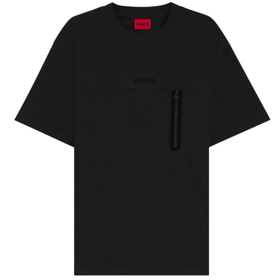 Hugo Boss - "Dubi Tech" T-Shirt für Herren, leger (Schwarz) - Image 1