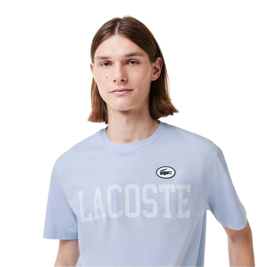 Lacoste - T-Shirt für Herren, Baumwolle (Blau) - Image 4