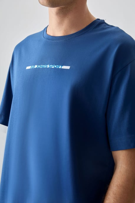 Übergroßes Baumwoll-Crewneck-T-Shirt - Image 2
