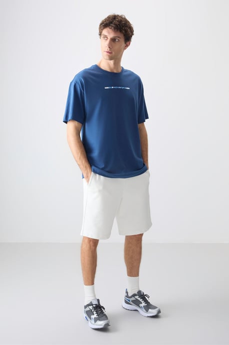 Übergroßes Baumwoll-Crewneck-T-Shirt - Image 3
