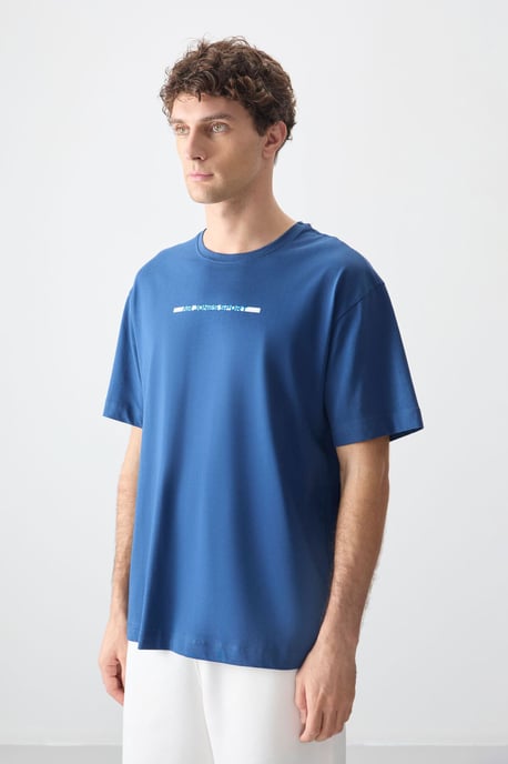Übergroßes Baumwoll-Crewneck-T-Shirt - Image 4