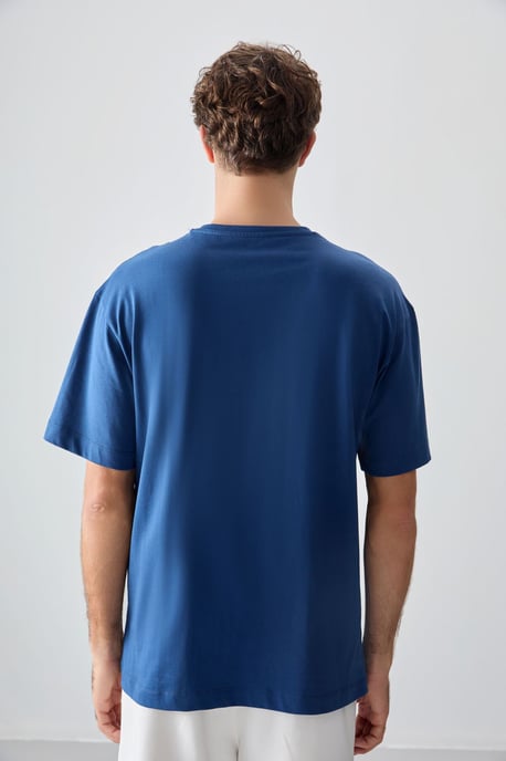 Übergroßes Baumwoll-Crewneck-T-Shirt - Image 5