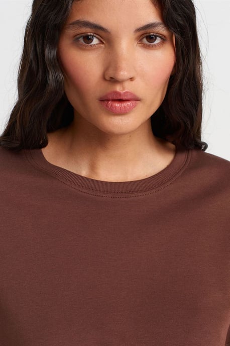 Damen Baumwoll Rundhalsausschnitt T-Shirt - Image 3