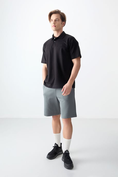 Übergrößiges Polo-Kragen T-Shirt - Image 3