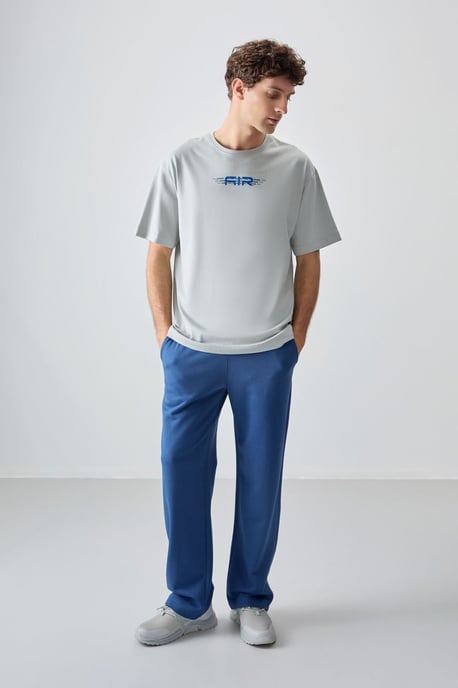 Übergroßes Baumwoll-Logo-T-Shirt - Image 2