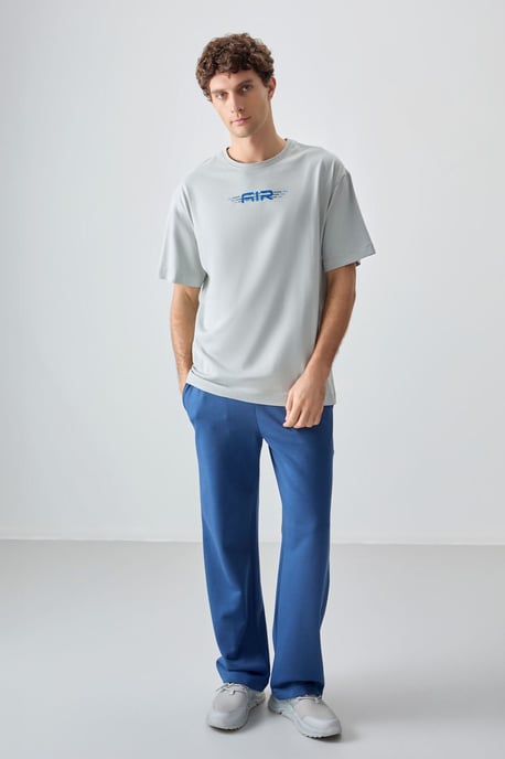 Übergroßes Baumwoll-Logo-T-Shirt - Image 4