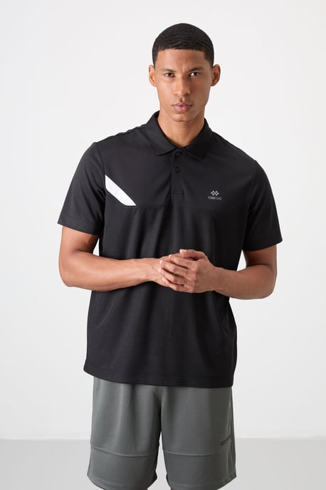Herren Polo-Kragen Kurzarm T-Shirt - Image 4