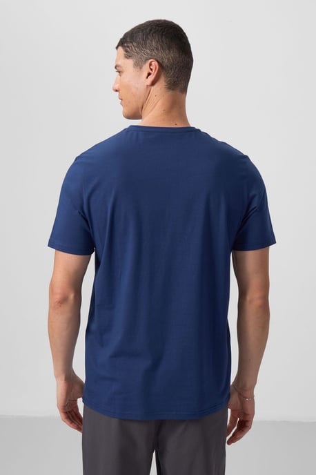 Herren T-Shirt aus Baumwolle mit Elastan, Rundhals - Image 6