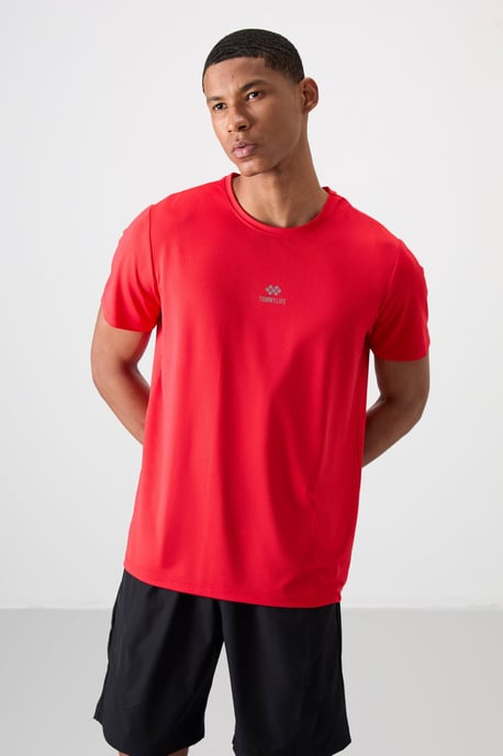 Herren T-Shirt mit Logo-Patch und kurzen Ärmeln - Image 4