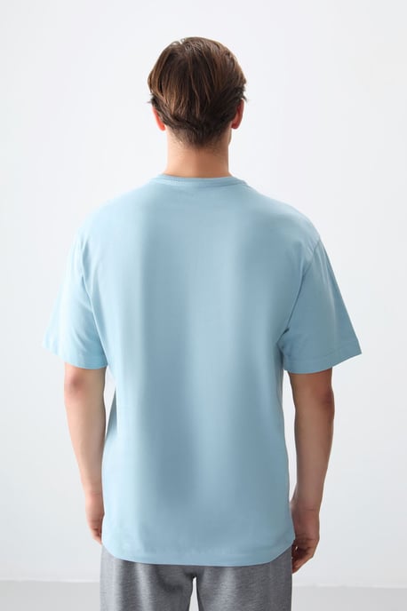 Übergroßes Baumwoll-Crewneck-T-Shirt - Image 6