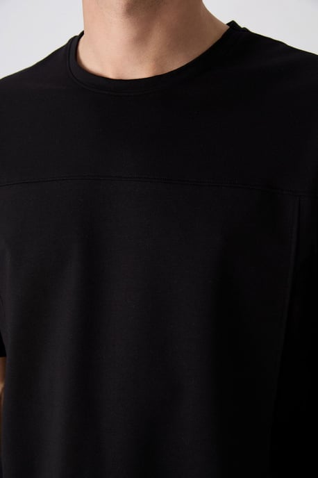 Oversized Rundhals-T-Shirt - Image 4