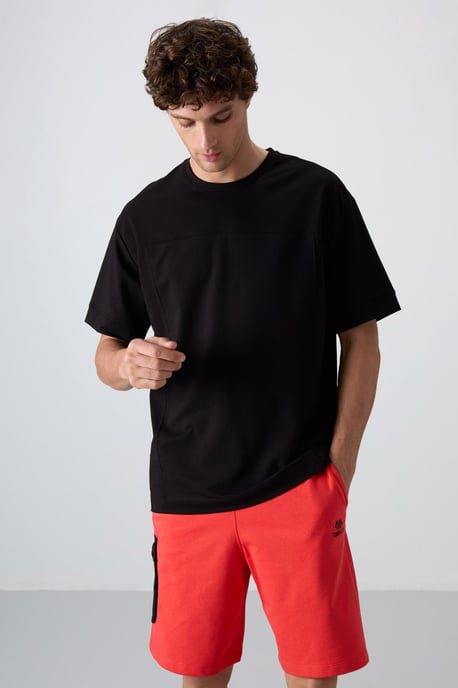 Oversized Rundhals-T-Shirt - Image 5