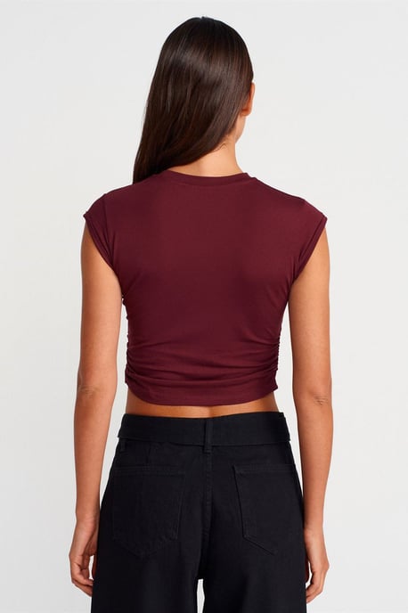 Damen ärmelloses Crop-Top-T-Shirt - Image 2
