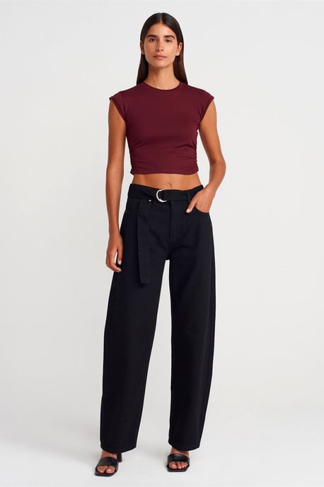 Damen ärmelloses Crop-Top-T-Shirt - Image 4