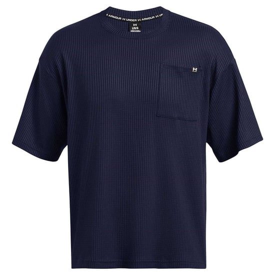 Under Armour - "Rival" T-Shirt für Herren, Waffelstoff (Blau) - Image 2
