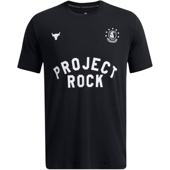 Under Armour - "Project Rock" T-Shirt für Herren (Schwarz) - Image 1