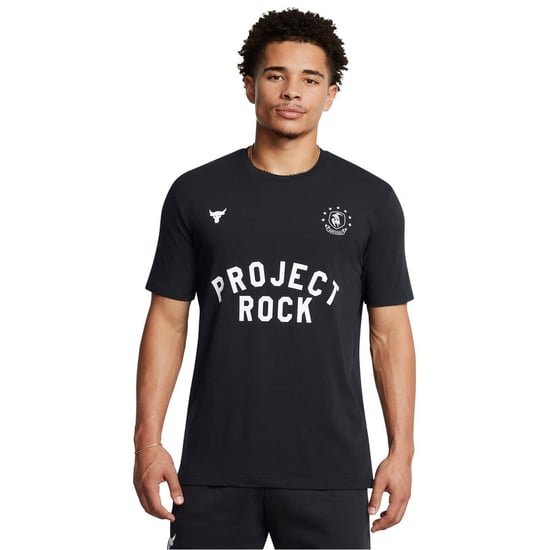 Under Armour - "Project Rock" T-Shirt für Herren (Schwarz) - Image 3