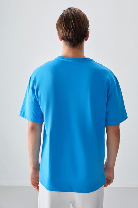 Übergröße Gedrucktes Baumwoll-T-Shirt - Image 5