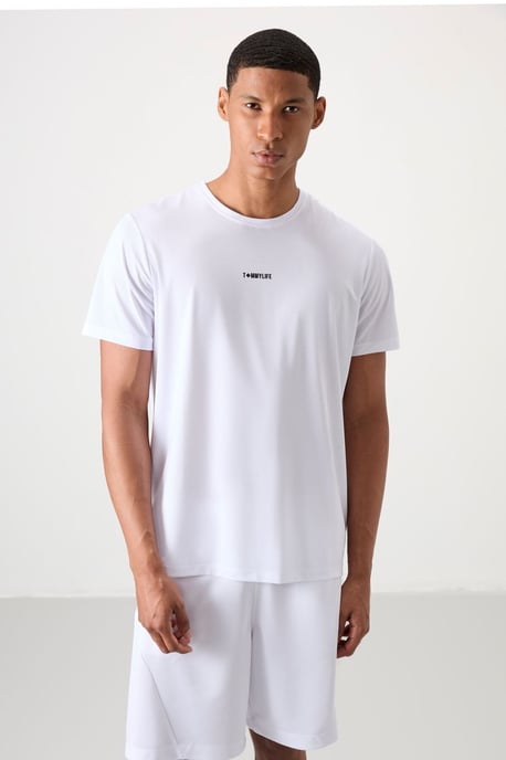 Herren Regular Fit Logo Jersey T-Shirt - Image 2