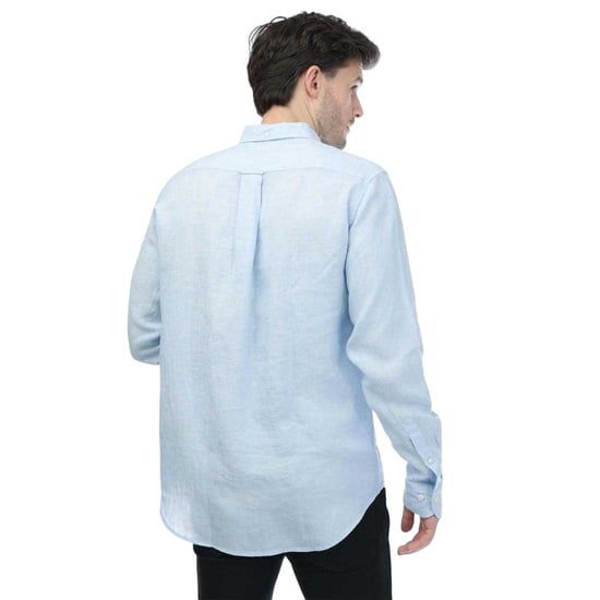 Gant - Hemd für Herren, Leinen, Regulär (Blau) - Image 2