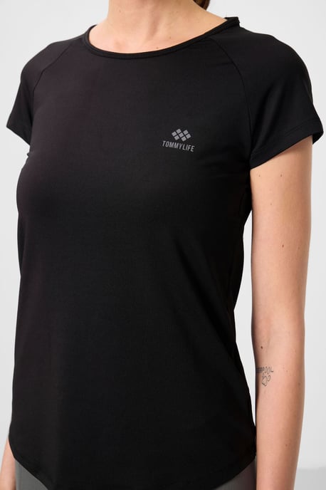 Damen Kurzarm Rundhals-T-Shirt - Image 3