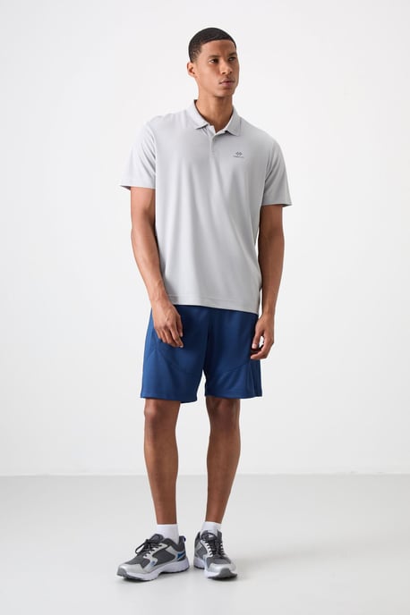 Herren Poloshirt mit Logostickerei - Image 2