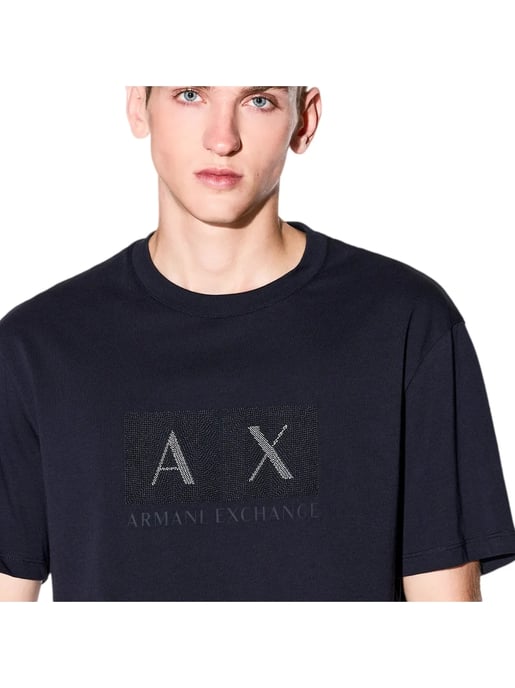 Armani Exchange Herren Essential T-Shirt - Image 3