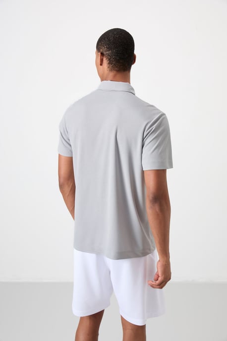 Herren Farbblockiertes Polo-T-Shirt - Image 5