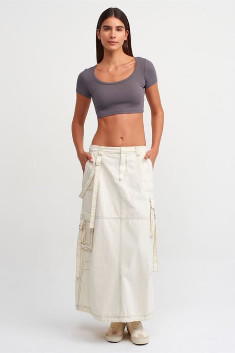Damen Rippcrop-Top - Image 3