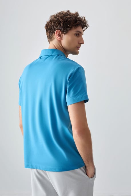 Oversized Polo-Kragen T-Shirt - Image 5