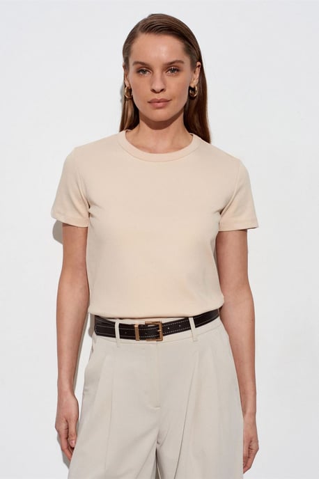 Damen T-Shirt mit Rundhalsausschnitt - Image 3