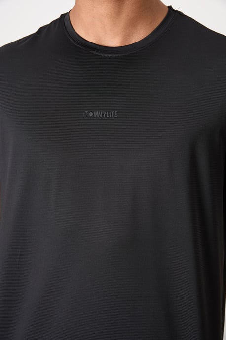 Herren T-Shirt mit Regular Fit und Logo - Image 3