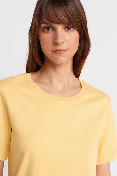 Damen Baumwoll Rundhals T-Shirt - Image 3