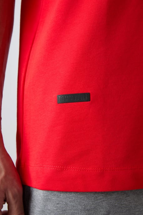 Übergröße Bedrucktes Rundhals-T-Shirt - Image 4