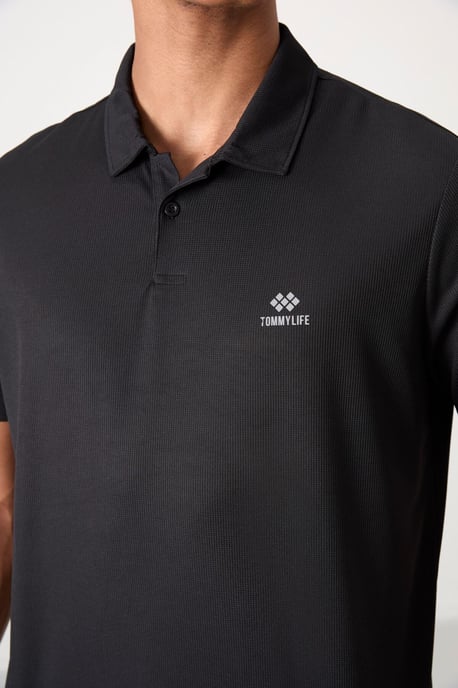 Herren Polo-Shirt mit Logo-Stickerei - Image 2